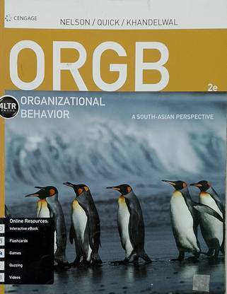 ORGB : Organizational Behavior (Old Book)