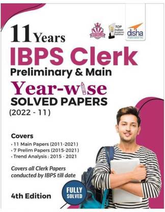11 Years IBPS Clerk Preliminary & Mains Year-Wise Solved Papers (2022 - 2011) 4th Edition
Name: 11 Years IBPS Clerk Preliminary & Mains Year-Wise Solved Papers (2022 - 2011) 4th Edition
Language: English
Book Format: Paperback
Genre: Exam Preparation
Pages: 301-400 Pages
Publish Year: 2011
Author And Publisher: "11 Years IBPS Clerk Preliminary & Mains Year-Wise Solved Papers (2011 - 2022), Since IBPS Started Conducting This Exam # The Book Consists Of The Detailed Solutions Of The Past 11 Year Papers Of 7 IBPS Prelim Papers (2015 - 2021) And 11 Mains Papers (2011 - 2022). # Detailed Solutions Are Provided To Each Paper. # The Book Also Provides The Trend Analysis Of Last 5 Years."
Country Of Origin: India