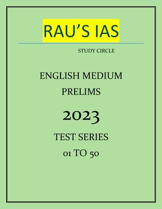 Rau's Ias Test Series