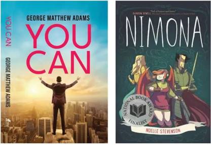 Pack Of 2-(YOU CAN),(Nimona)