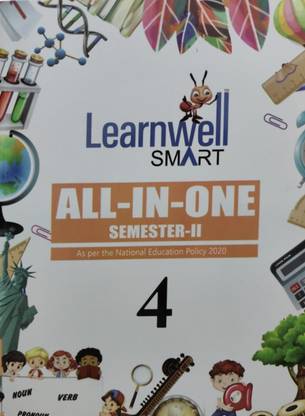 Learnwell Smart All In One Class - 4 Semester - 1