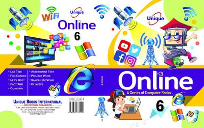 Unique Online Computer Book For Children Class 6 World Of Computers 2022 Standard 6