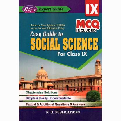 RG-9-EM | Easy Guide To Social Science For Class 9 (IX) And Prepared Based On New Syllabus And Based On New Education Policy [NEP]