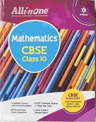 CBSE All In One Mathematics For Class 10 2023-24 Edition