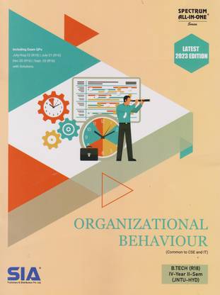 Organizational Behaviour B.Tech IV-Year II-Sem (R18) Common To (CSE & IT) JNTU-Hyderabad Latest 2023 Edition