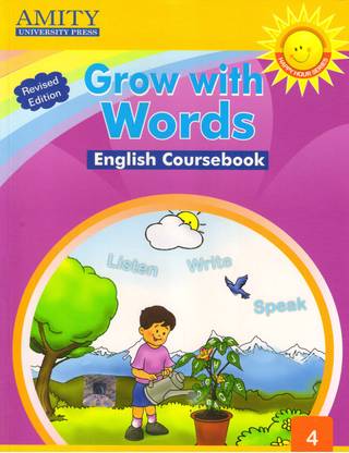 AMITY Grow With Words English Coursebook For CBSE Class-4