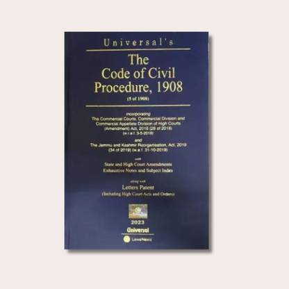 Universal's LexisNexis The Code Of Civil Procedure 1908 Edition 2023