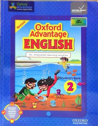 Oxford English - 2 Course Book & Work Book (Set Of 2 Books)