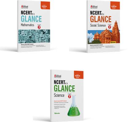 NCERT At A Glance Class 7 Super Combo Science, Mathematics, Social Science Refresher - Comprehensive Class 7 Refresher: Science, Mathematics, And Social Science By Student Advisor