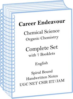 Organic Chemistry Optional Handwritten Notes By Career Endeavour For UGC Net CSIR