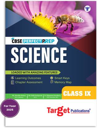 CBSE Class 9 Science Book (Exam 2026) | NCERT Textbook & Exemplar Solutions | Intext & Exercise Questions, Chapterwise Assessment