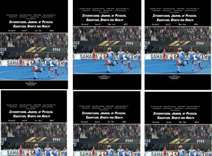 International Journal Of Physical Education, Sports And Health ((Volume 8, Issue 1, 2, 3, 4, 5, 6)
