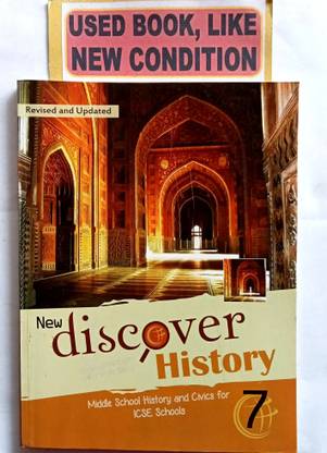 New Discover History For Icse Class-7(Old Book)