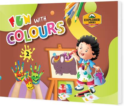 Educart Fun With Colours Drawing Book For Class 2