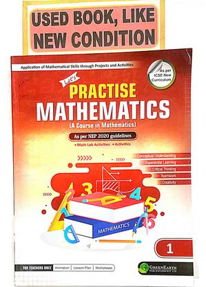 LET'S PRACTISE MATHEMATICS Class-1 (Old Book)