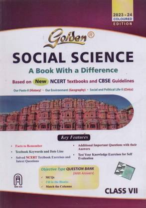 Golden Social Science 2023-24. 
for Class-7 ,by S. Gupta & Pragya Chaturvedi