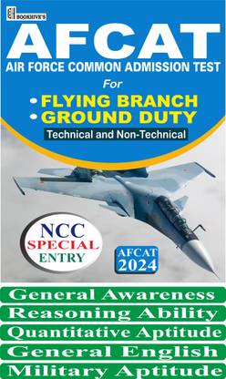 AFCAT 2023- 2024 (Air Force Common Admission Test) (Set Of 5 Books)
