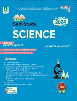 Evergreen CBSE Self Study In Science CLASS 10