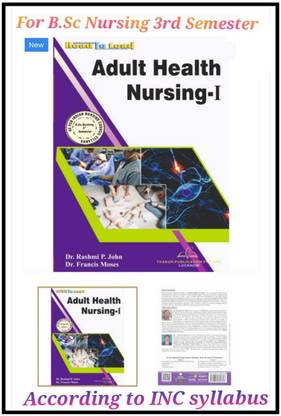 Adult Health Nursing-I For B.sc Nursing 3rd Semester According To INC Syllabus ISBN : 9789354809743
