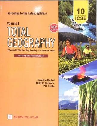 Total Geography Volume 1 Class 10 ICSE (2026) With Multiple Choice Questions (NEP)