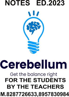 Cerebellum Full Notes ED 2023 All-19 Subjects With Fully-Coloured With Sprial Bound 2023-2024