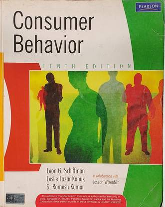 CONSUMER BEHAVIOUR (Old Used Book)
