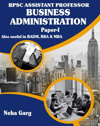 RPSC Assistant Professor BUSINESS 
ADMINISTRATION Paper 1 Guide | Up To Date November 2023