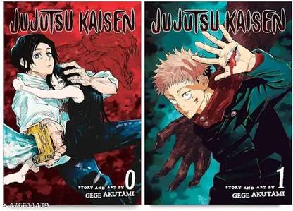 Jujutsu Kaisen Manga Set Volume 0 And 1