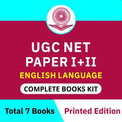UGC NET पेपर I + II (इंग्लिश लैंग्वेज) कम्पलीट बुक्स किट-प्रिंटेड एडिशन बाय Adda247