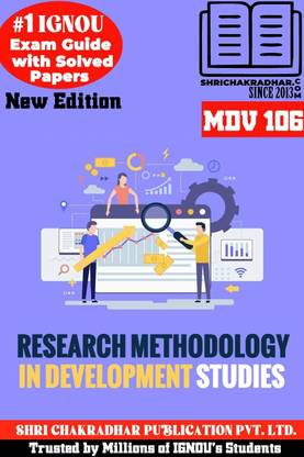 IGNOU MDV 106 Previous Year Solved Question Paper (June 2023) Research Methodology in Development Studies IGNOU MADVS IGNOU Master of Arts in Development Studies mdv106