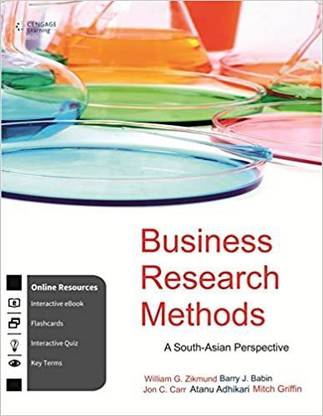 (USED-LIKE NEW) Business Research Methods: A South-Asian Perspective With CourseMate