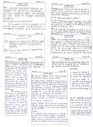 IGNOU MMPC-01, MMPC-02, MMPC-03, MMPC-04, MMPC-05, MMPC-06, MMPC-07 Handwritten Solved Assignment Hard Copy 2023-24 (Ready To Submit)