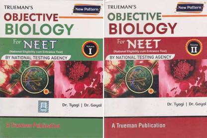 Trueman's Objective Biology For Neet [vol - 1 & 2] Set Of Two Books