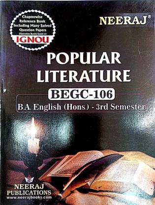 Ignou Ba Program Help Guide ( Begc-106, Popular Literature)