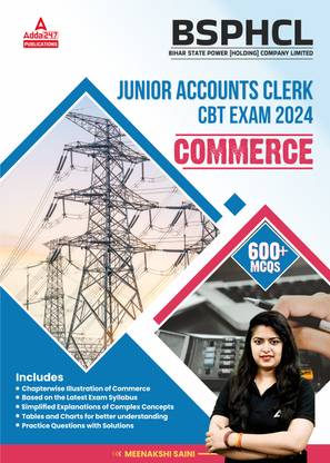 BSPHCL ( Bihar State Power Holding Company Limited ) Commerce Book For Junior Accounts Clerk CBT Exam 2024 (English Printed Edition) By Adda247