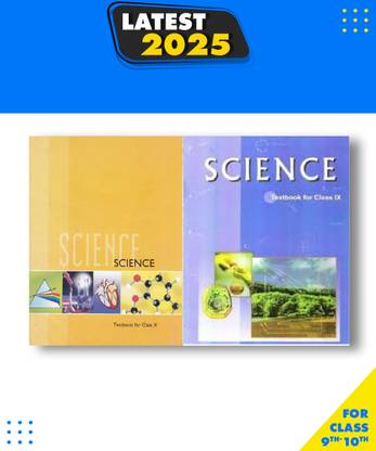 NCERT Science Books Set For Class 9 And 10 English Medium -Binded Books Hardcover, NCERT Paperback, NCERT|New Latest Edition For 2025-2026