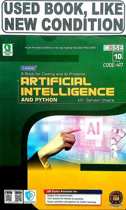 ARTIFICIAL INTELLIGENCE AND PYTHON CLASS-10 (Old Book)
