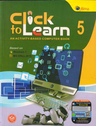 Optima Click To Learn An Activity- Based Computer Book Class 5
