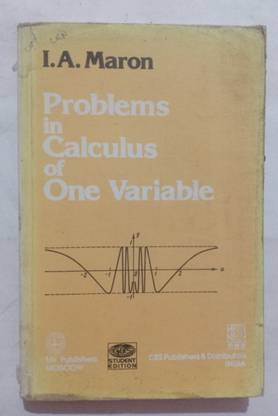 Problems In Calculus Of One Variable (Old Used Book)
