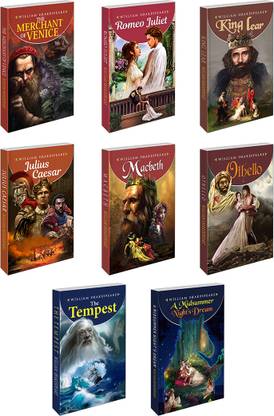 Shakespeare All-Time Great Classics Complete Combo | Set Of 8 Books
