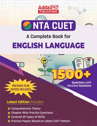 CUET UG 2025 English Language Book With Previous Year Papers And 1500+ Questions