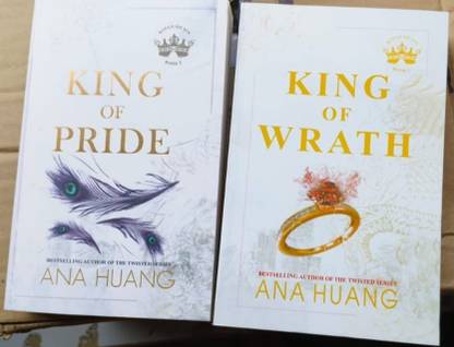 Ana Huang Kings Of Sin Series 2 Books Collection Set (King Of Wrath, King Of Pride)