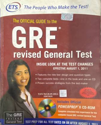 Gre Revised General Test Used Like New