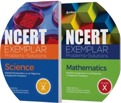 NCERT Solutions Science, Mathematics Class 10th ( Combo Set Of 2 Books )