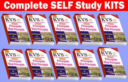 KVS Principal & Vice Principal Recruitment 2022-2023 (Kendriya Vidyalaya Sangathan) Set Of 10 Books