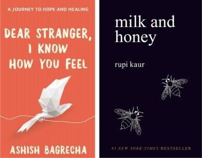 [Bestselling Poetry Combo] Dear Stranger, I Know How You Feel + Milk And Honey With Free Bookmarks