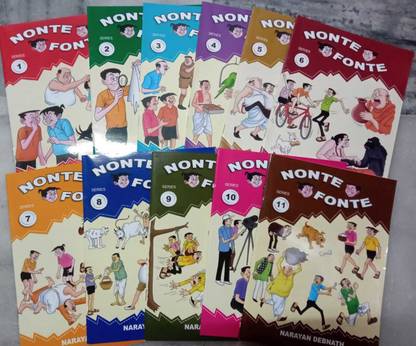 Nonte Fonte English Series Set Of 11 Books || Written By Narayan Debnath