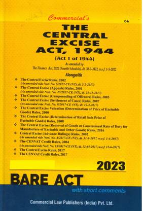 The Central Excise Act, 1944