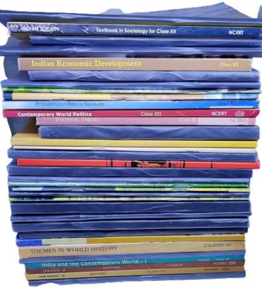Ncert Books English Medium(From Class 6to12) Set Of 35 Books Upsc Exam
