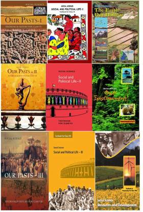 Ncert Class 6th History -Our Past -1 _/Social And Political Life -Political /The Eart Our Habitat - Geography For Class 6th Ncert Class 7th History -Our Past -2_/Social And Political Life 2-Political /- Our Environment /geography For Class 7th Ncert Class 8th History -Our Past -3_/Social And Political Life 3-Political /- Social Science Resource And Development /geography For Class 8th